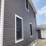 Vinyl siding installation