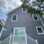 Vinyl siding installation